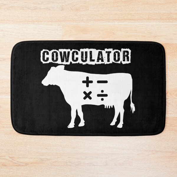 Item preview, COWCULATOR - Funny Cow Pun Design designed and sold by LordAudes.
