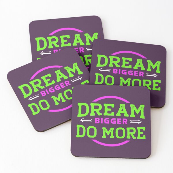 Item preview, Dream Bigger, Do More designed and sold by GeeHanz.