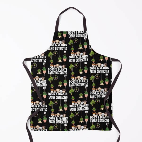 Item preview, Easily Distracted by Dogs and Plants designed and sold by Nzgiftsandmore.