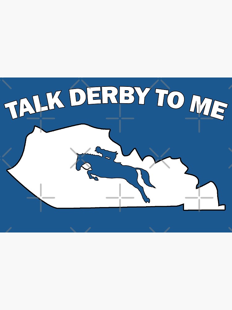 Talk Derby To Me Funny Talk Dirty To Me Pun Premium T-Shirt
