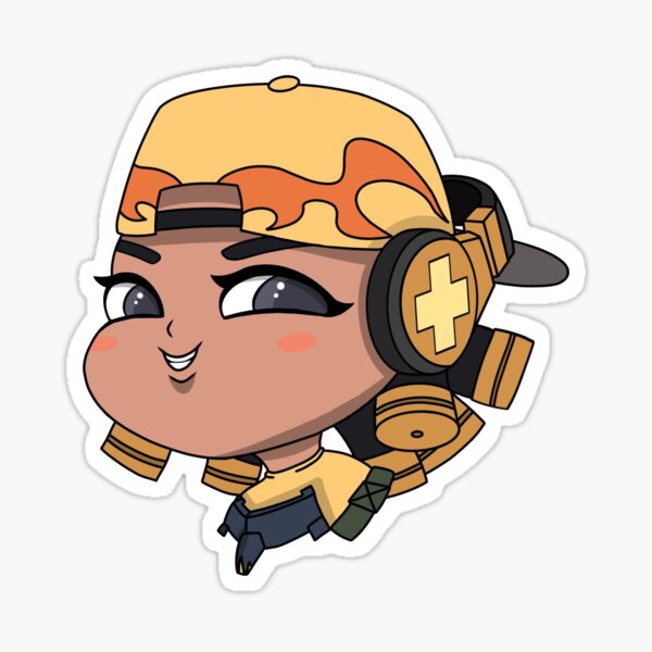 Valorant Raze Cute Spray Sticker Sticker