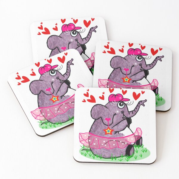 Item preview, Charming Elephant  designed and sold by Shirley cute art .