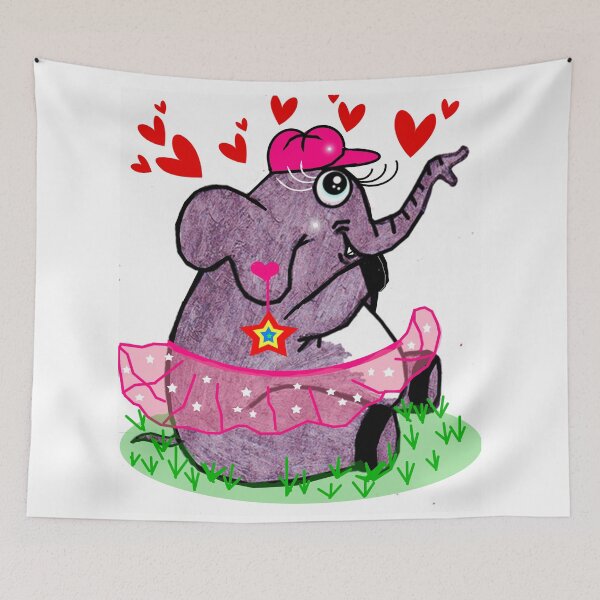 Item preview, Charming Elephant  designed and sold by Shirley cute art .