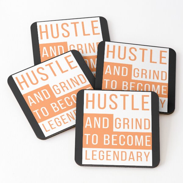 Item preview, Hustle And Grind To Become Legendary Motivation designed and sold by DerEmmat.