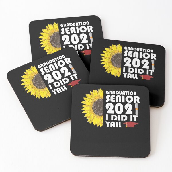 Item preview, Senior 2021 Sunflower Graduation Class Of 2021 I Did It  designed and sold by dannareyansh.