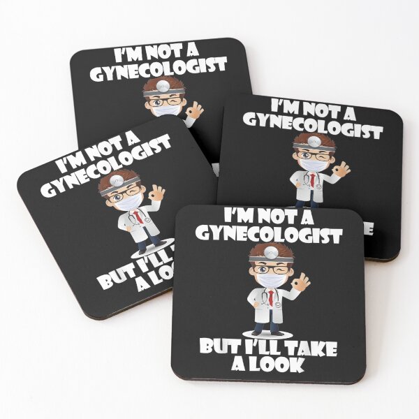 Item preview, Mens Sarcastic Gag I'm Not A Gynecologist But I'll Take A Look  designed and sold by dannareyansh.