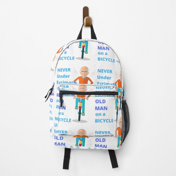 Item preview, Never Under Estimate OLD MAN On A Bicycle! designed and sold by Sun Sand & Sea Art.