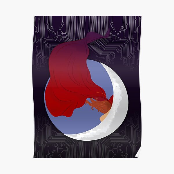 The Lunar Chronicles - Scarlet Poster