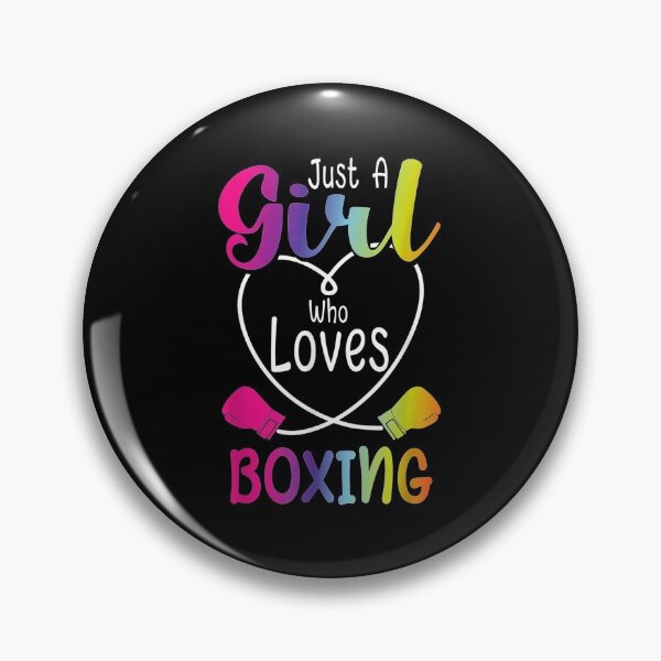 Item preview, Just A Girl Who Loves Boxing Cool Female Boxing Athlete  designed and sold by dannareyansh.
