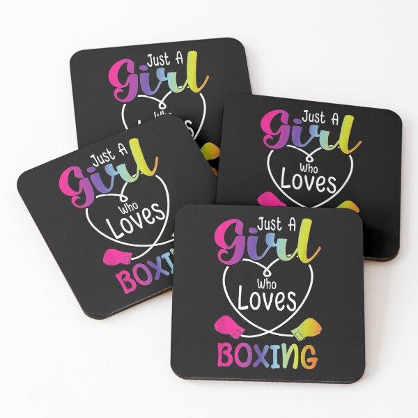 Item preview, Just A Girl Who Loves Boxing Cool Female Boxing Athlete  designed and sold by dannareyansh.