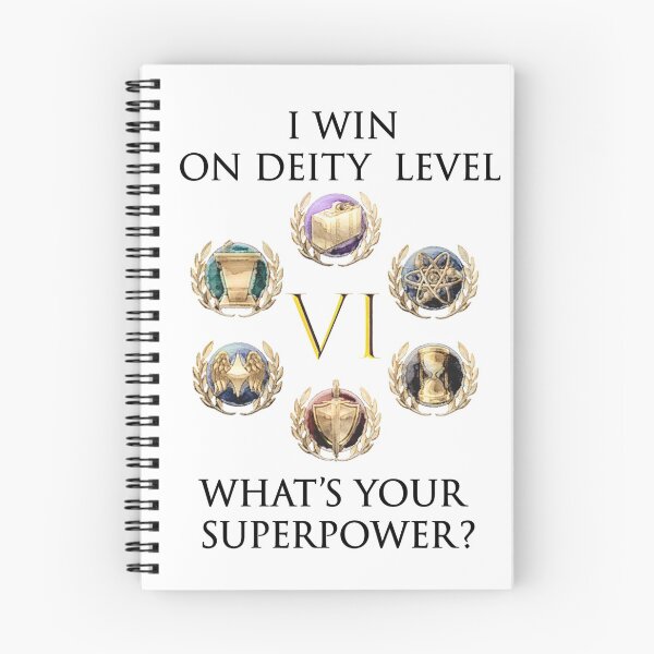 Item preview, I WIN ON DEITY LEVEL, WHAT'S YOUR SUPERPOWER? designed and sold by Image NDesign.