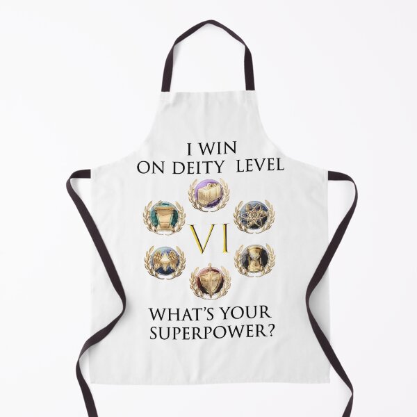 Item preview, I WIN ON DEITY LEVEL, WHAT'S YOUR SUPERPOWER? designed and sold by Image NDesign.