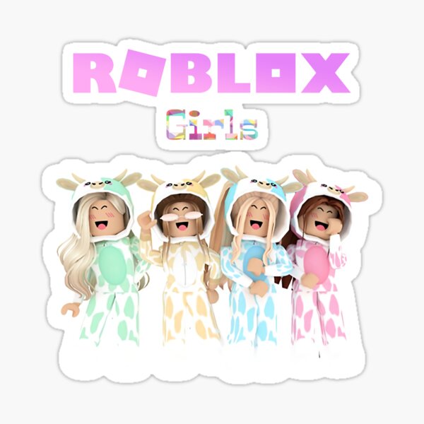 Roblox girls - Exclusive T-shirt Sticker