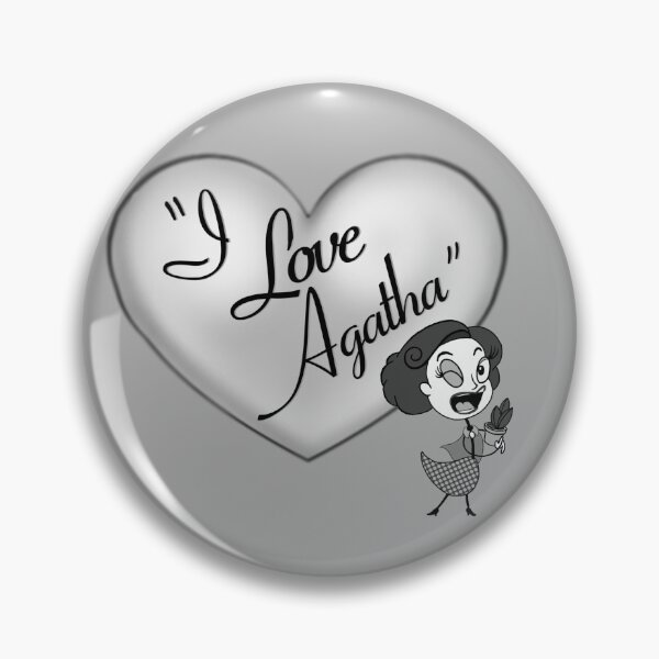 Item preview, I Love Agatha designed and sold by DrawnByBryan.