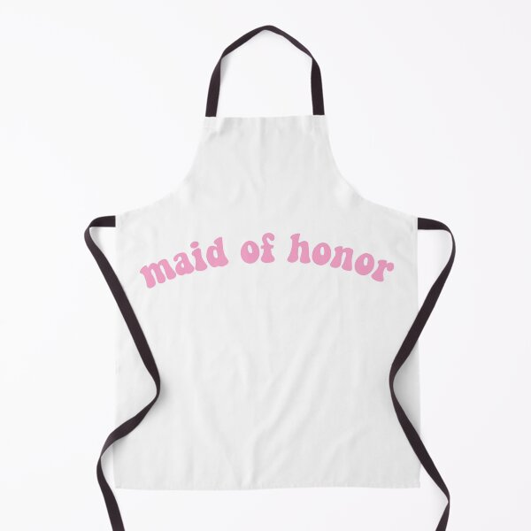 Item preview, Maid of Honor Hot Pink Curve Aesthetic Design designed and sold by allymadethis.