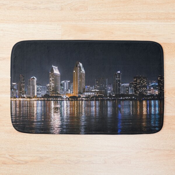 Item preview, San Diego Skyline at Night designed and sold by Robtography.