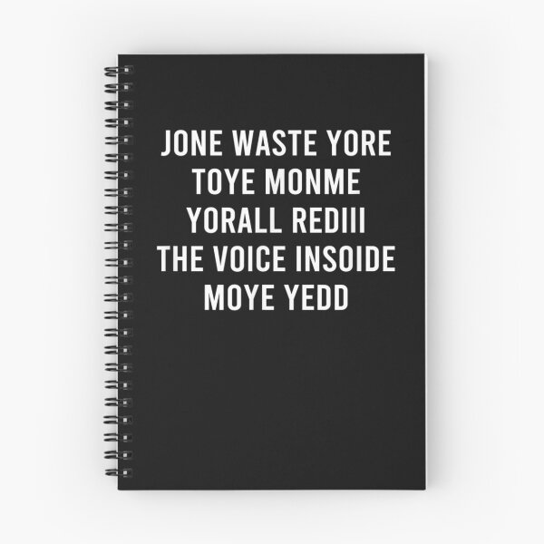 Item preview, JONE WASTE YORE TOYE MONME YORALL REDIII T-Shirt  designed and sold by Lukifo-Complex.