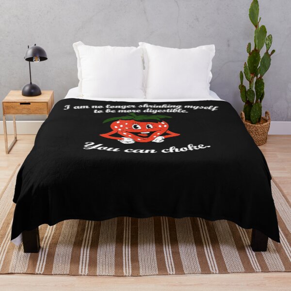 Item preview, I Am No Longer Shrinking Myself Strawberry Boxing T-Shirt designed and sold by Lukifo-Complex.