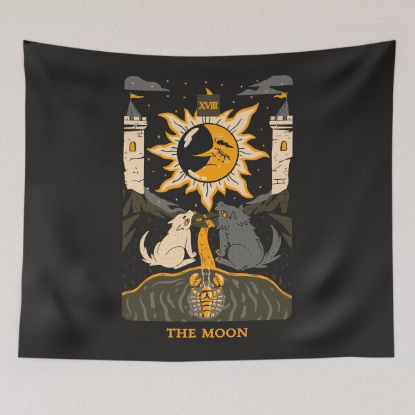 Item preview, The Moon (XVI) designed and sold by Artisan-Gallery.