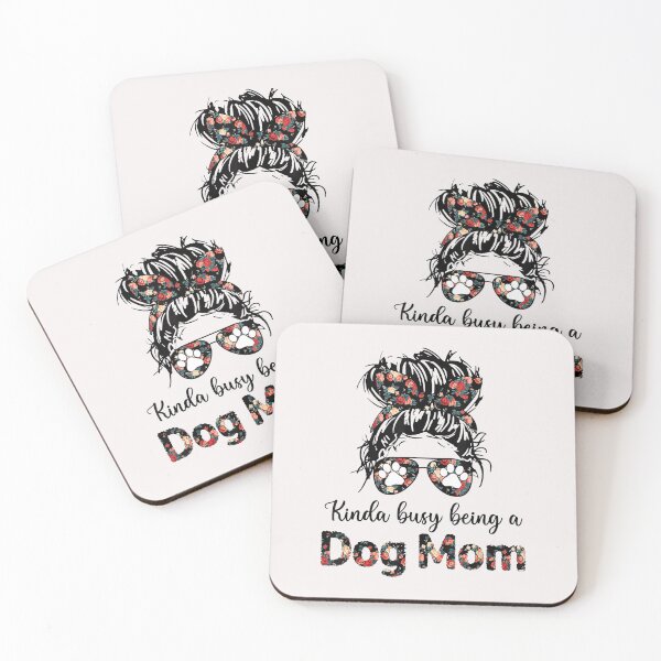 Artikelvorschau, Kinda busy being a Dog Mom-ideal for dog lovers. T-Shirt entworfen und verkauft von Lukifo-Complex.