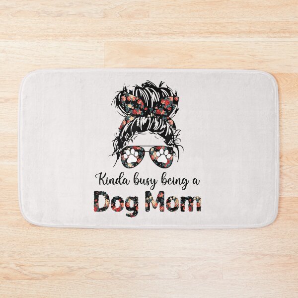 Artikelvorschau, Kinda busy being a Dog Mom-ideal for dog lovers. T-Shirt entworfen und verkauft von Lukifo-Complex.