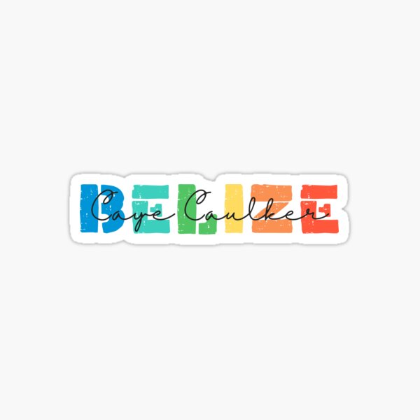 Artikel-Vorschau von Caye Caulker, Belize, designt und verkauft von ittybittythings.