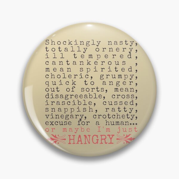 Item preview, HANGRY designed and sold by sandpiperstudio.