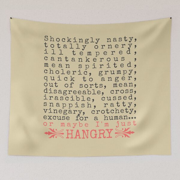 Item preview, HANGRY designed and sold by sandpiperstudio.