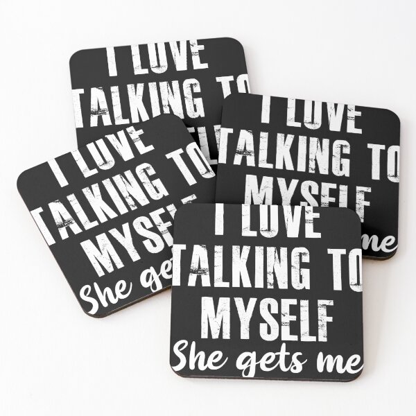 Item preview, I Love Talking to Myself  designed and sold by hasanmasud.