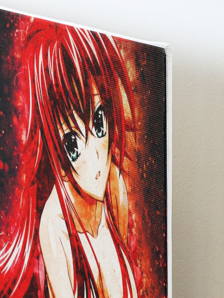 High School DxD - Rias Gremory Can - Canvas Art Print