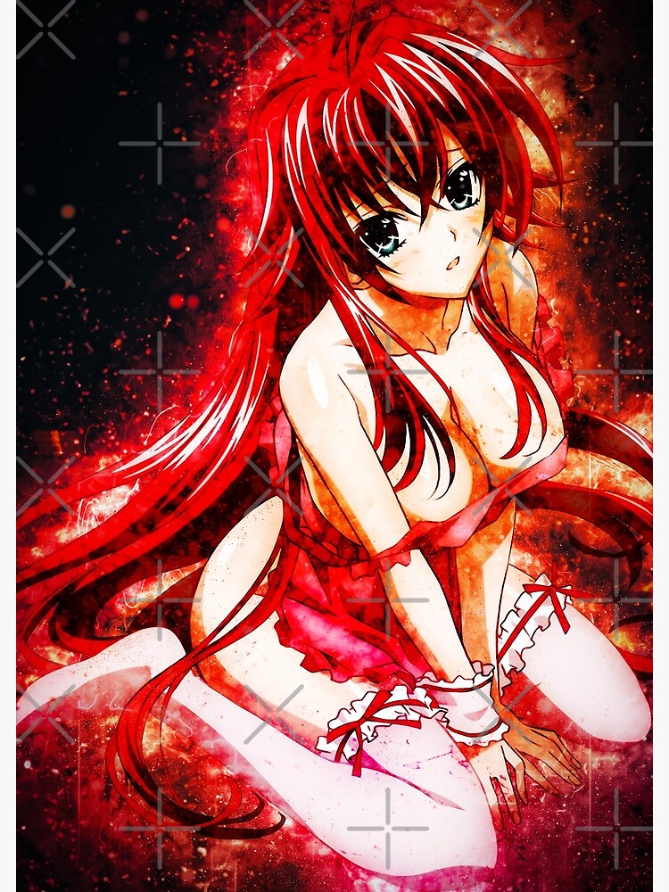 Legit** High School DxD Rias Gremory Authentic Anime Throw Blanket