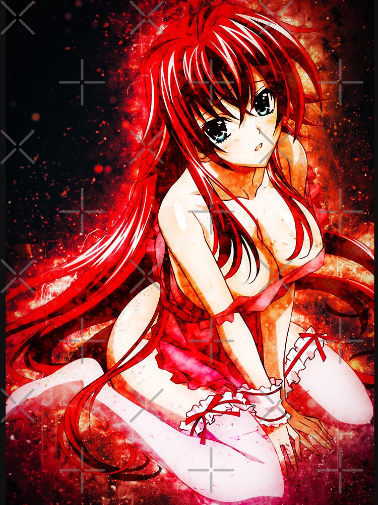 Rossweisse High School DxD Anime Girl Gift Art Board Print for Sale by  Spacefoxart