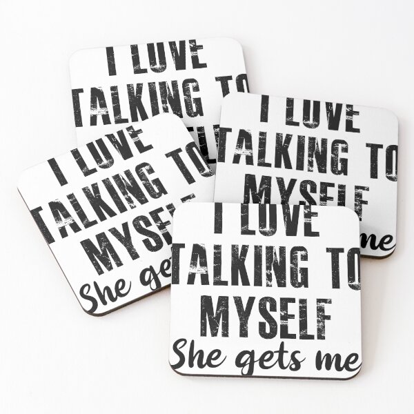 Item preview, I Love Talking to Myself  designed and sold by hasanmasud.