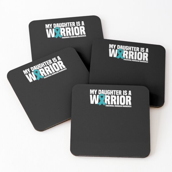 Item preview, My Daughter Is A Warrior Trigeminal Neuralgia Awareness Gift  designed and sold by venitamara.