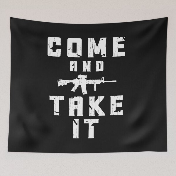 Item preview, Second Amendment Gun Rights American Patriotic Come and Take It 2nd Amendment designed and sold by henrydy.