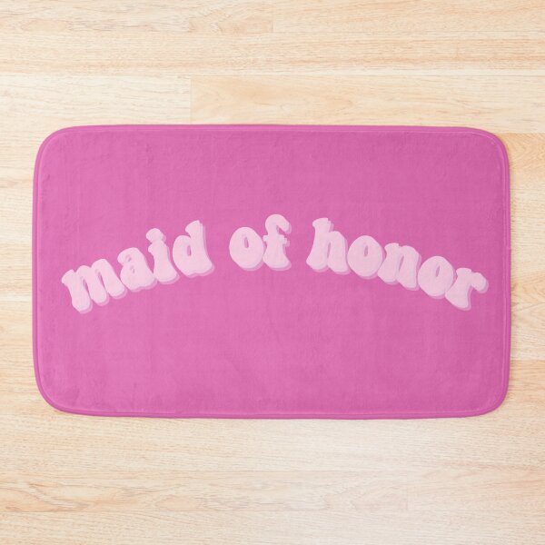 Item preview, Maid of Honor Hot Pink Curve Aesthetic Design designed and sold by allymadethis.