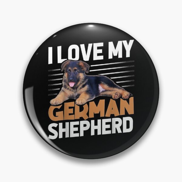 Item preview, I Love My German Shepherd German Shepard Shepherd Dog K9 Gift  designed and sold by venitamara.