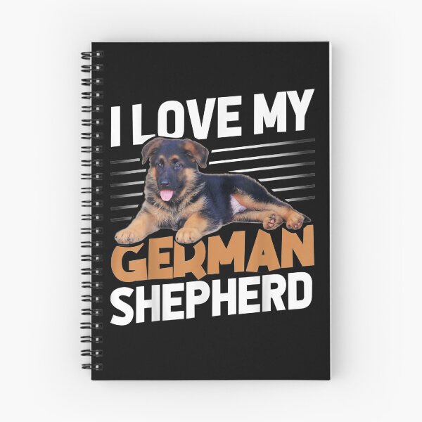 Item preview, I Love My German Shepherd German Shepard Shepherd Dog K9 Gift  designed and sold by venitamara.