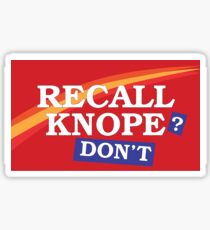 Recall Knope (? Don't) Sticker