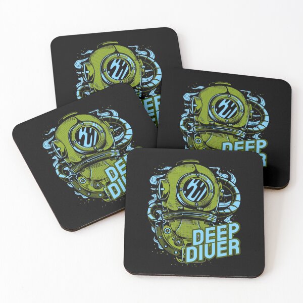 Item preview, Deep Diver - Scuba Diving design designed and sold by 1chillin.