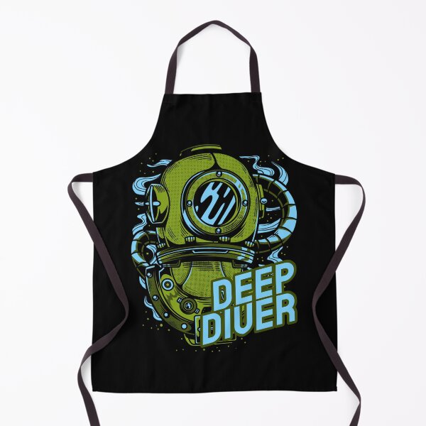 Item preview, Deep Diver - Scuba Diving design designed and sold by 1chillin.