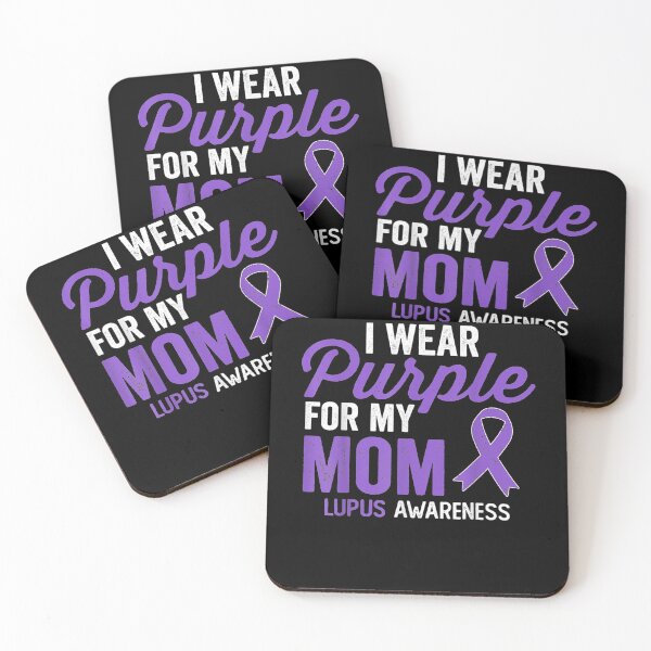 Artikelvorschau, Ich trage Lila für meine Mutter Lupus Disease Awareness Quote Gift entworfen und verkauft von venitamara.