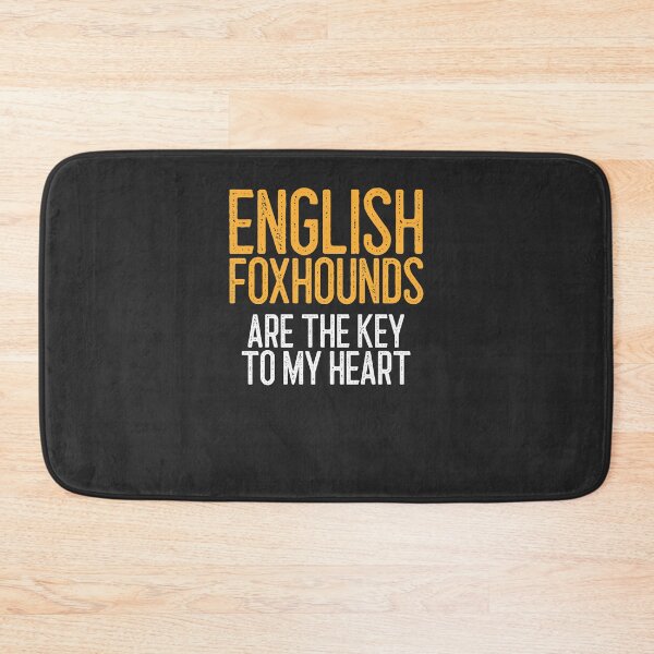 Item preview, English Foxhounds Are The Key To My Heart Dog Lover Gift designed and sold by EricJP.