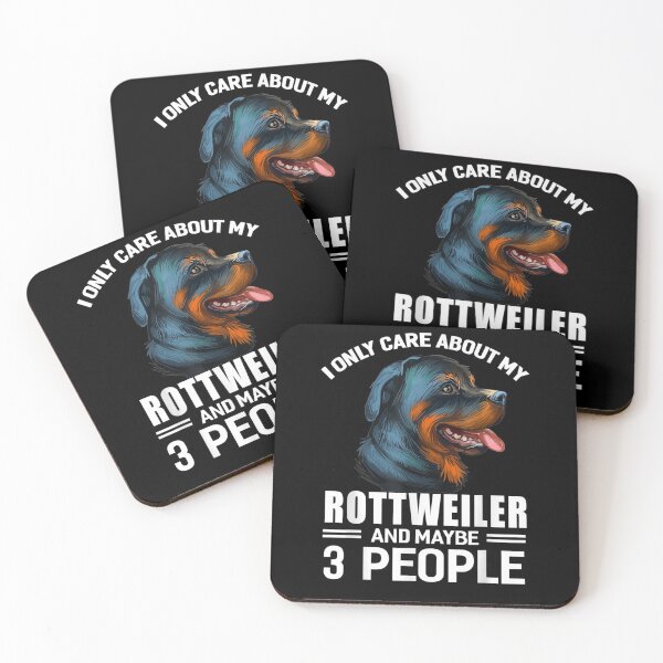 Item preview, Dogs 365 I Only Care About My Rottweiler Maybe 3 People Gift  designed and sold by venitamara.