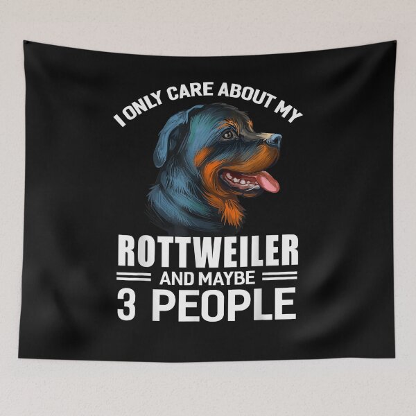 Item preview, Dogs 365 I Only Care About My Rottweiler Maybe 3 People Gift  designed and sold by venitamara.