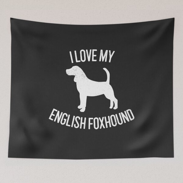 Item preview, I Love My English Foxhound Dog Lover Gift designed and sold by EricJP.