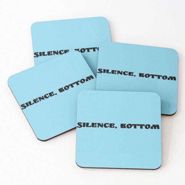Item preview, Copy of "Silence, Bottom" - black/blue designed and sold by shortie-alex.