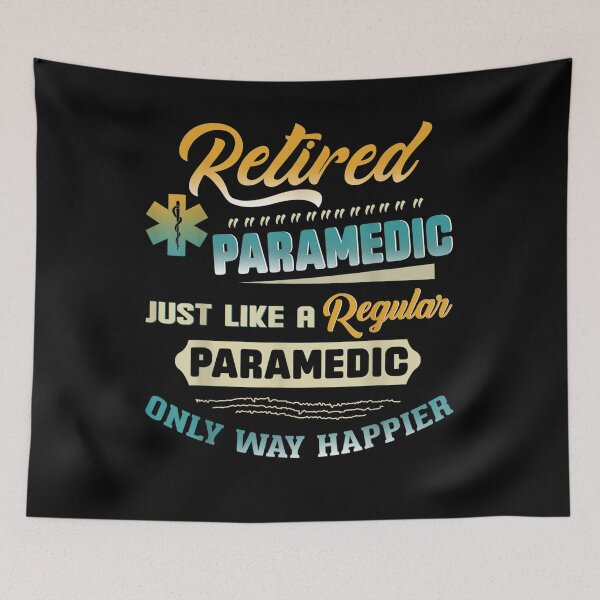 Item preview, Retired Paramedic Just Like A Regular Paramedic Gift  designed and sold by venitamara.