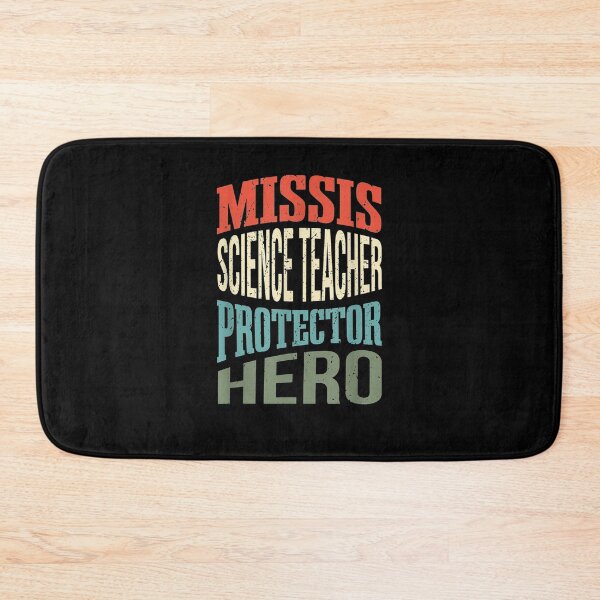 Item preview, Missis Science Teacher Protector Hero Wife Profession Gift  designed and sold by venitamara.