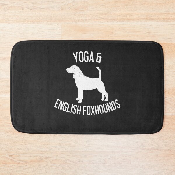 Item preview, Yoga & English Foxhounds Dog Lover Gift designed and sold by EricJP.